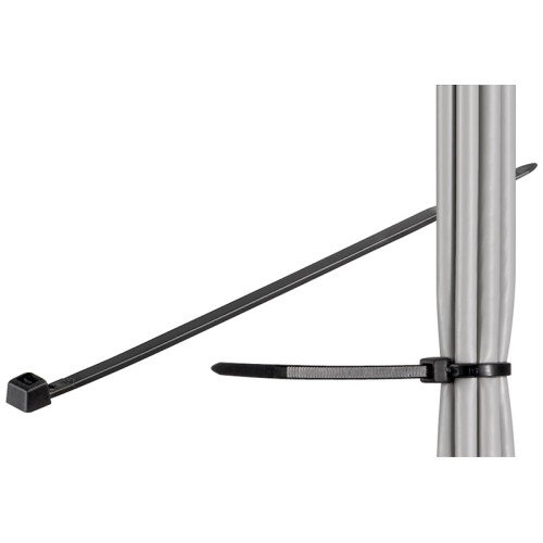 GOOBAY GOOBAY δεματικά καλωδίων 17068, 100x2.5mm, μαύρα, 100τμχ