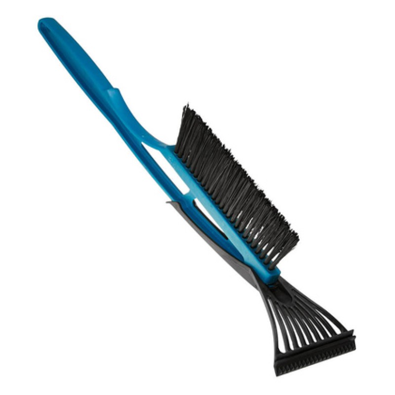 TOM PAR TOM PAR βούρτσα με ξύστρα πάγου D55, 55cm, μπλε-μαύρη