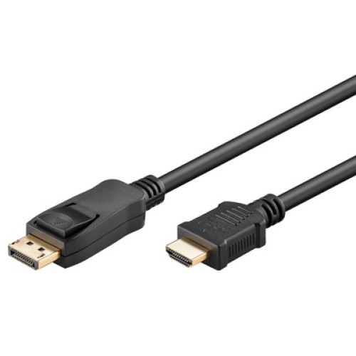 GOOBAY GOOBAY καλώδιο DisplayPort σε HDMI 64838, 4K/30Hz, 5m, μαύρο