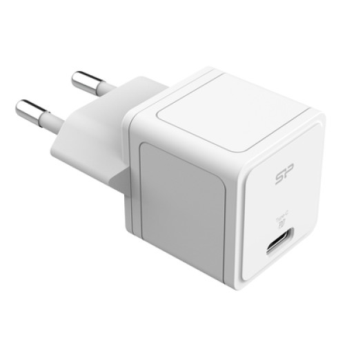 SILICON POWER SILICON POWER φορτιστής τοίχου SP20WASYQM121PCW, USB-C, PD 20W, λευκός