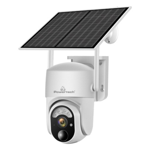 Powertech POWERTECH smart ηλιακή κάμερα PT-1176, 4MP, 4G, SD, PTZ, IP65