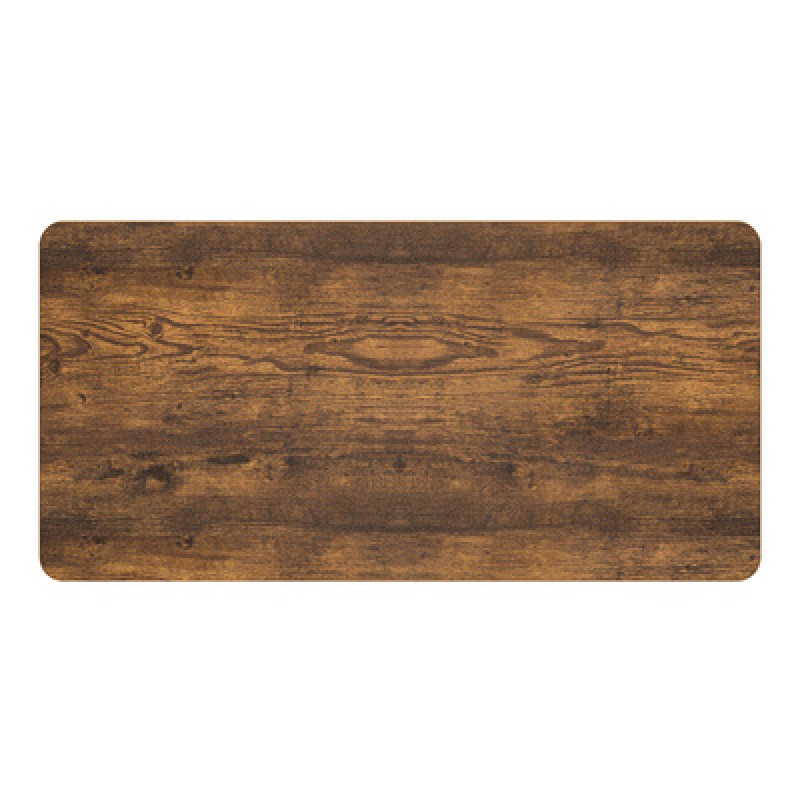 Brateck BRATECK επιφάνεια γραφείου TP12060R-2P, 120x60x1.8cm, καφέ ξύλινη
