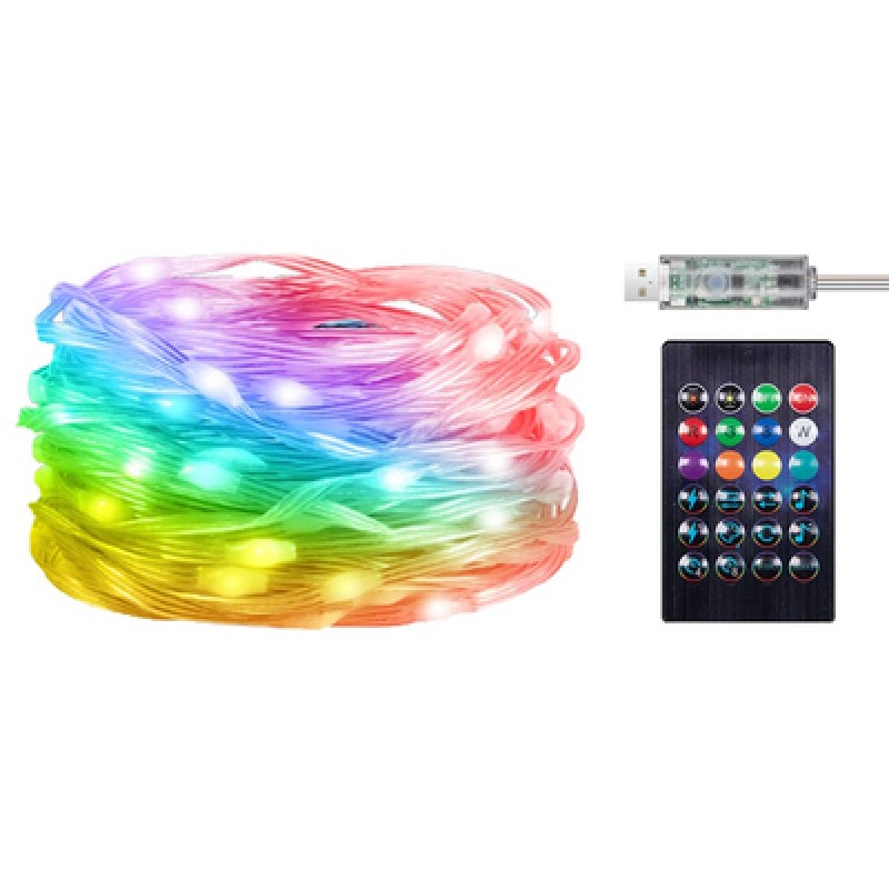 Powertech POWERTECH smart LED καλωδιοταινία HLL-0132, RGB, IP44, Bluetooth, 15m