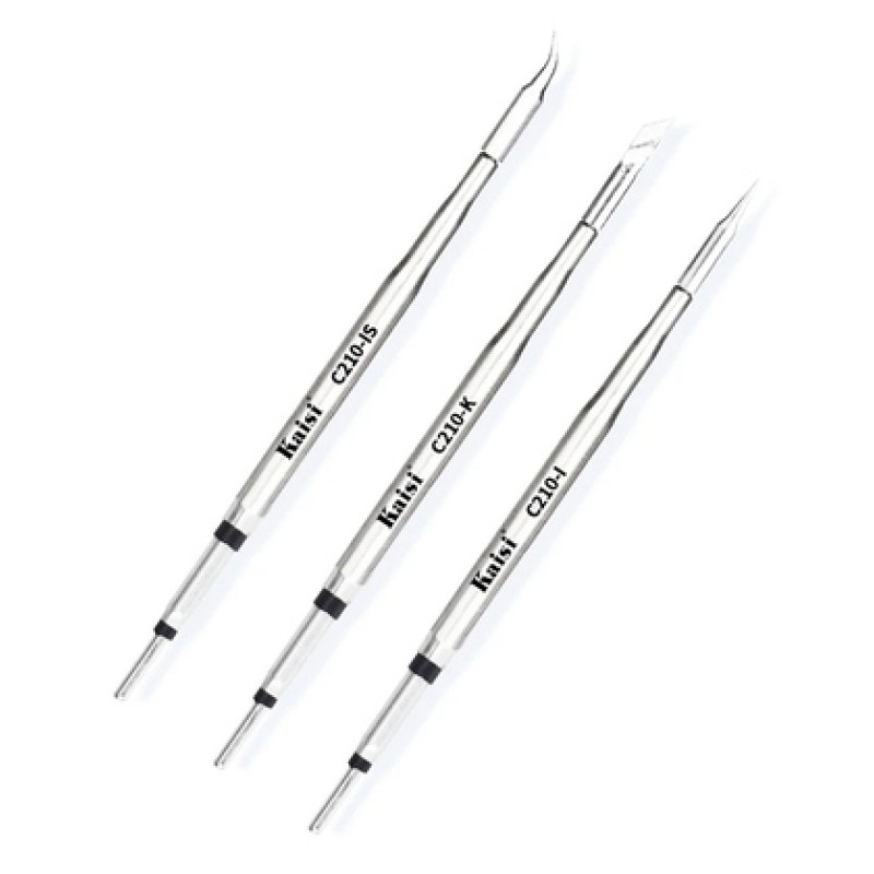 KAISI KAISI σετ soldering tip C210, τύπου I/IS/K, 3τμχ