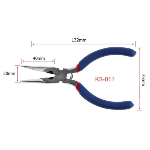 KAISI KAISI μυτοτσίμπιδο K-011 με αντιολισθητικές λαβές, 13.2cm