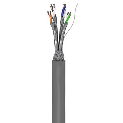GOOBAY GOOBAY καλώδιο δικτύου 93954, CAT 6 S/FTP (PiMF), CCA, 100m, γκρι