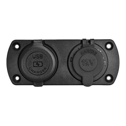 Powertech POWERTECH πρίζα 12V για σκάφη & οχήματα PTL-002, USB/USB-C, οθόνη, IP65