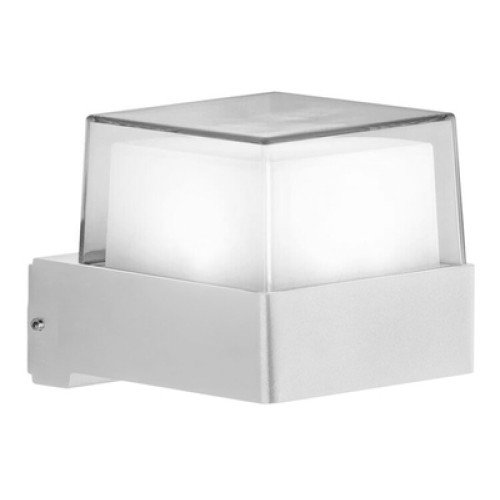 Powertech POWERTECH LED φωτιστικό τοίχου HLL-0156, 7W, 4000K, 560lm, IP65, λευκό
