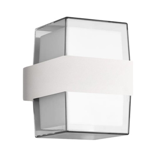Powertech POWERTECH LED φωτιστικό τοίχου HLL-0158, 14W, 4000K, 1120lm, IP65, λευκό
