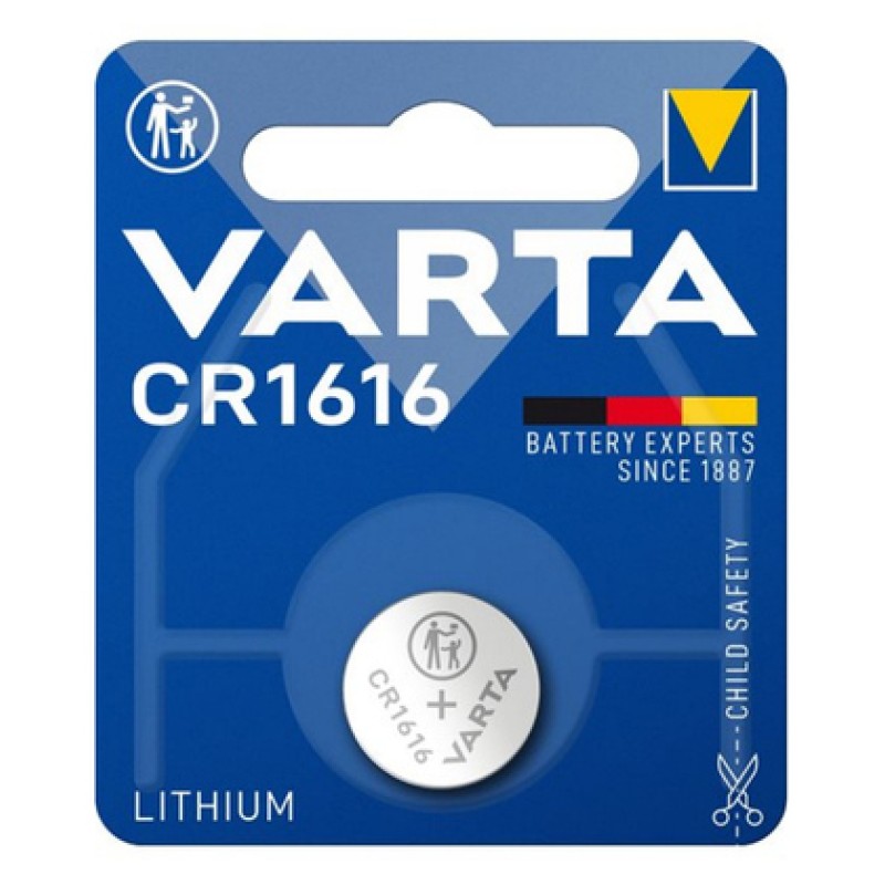 Varta VARTA μπαταρία λιθίου CR1616, 3V, 1τμχ