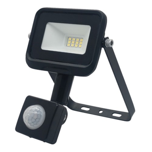 Powertech POWERTECH LED προβολέας PT-1260, με αισθητήρα κίνησης, 10W, 4000K, IP65