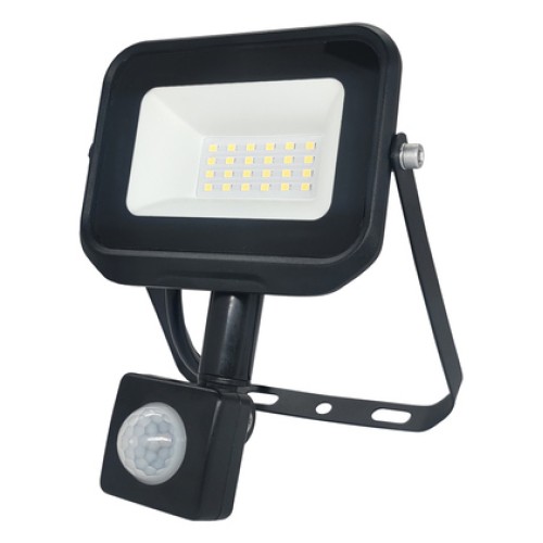 Powertech POWERTECH LED προβολέας PT-1261, με αισθητήρα κίνησης, 20W, 4000K, IP65