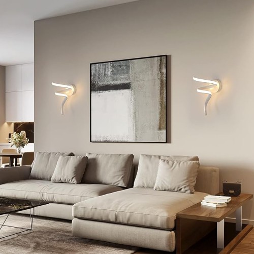 Powertech POWERTECH LED φωτιστικό τοίχου HLL-0169, 12W, 4000K, 960lm, λευκό
