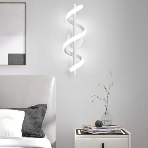 Powertech POWERTECH LED φωτιστικό τοίχου HLL-0170, 12W, 4000K, 960lm, λευκό