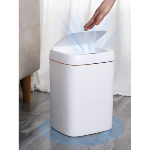 HOME USE HOME USE κάδος απορριμμάτων HUH-0188 με φωτοκύτταρο, 13lt, λευκός