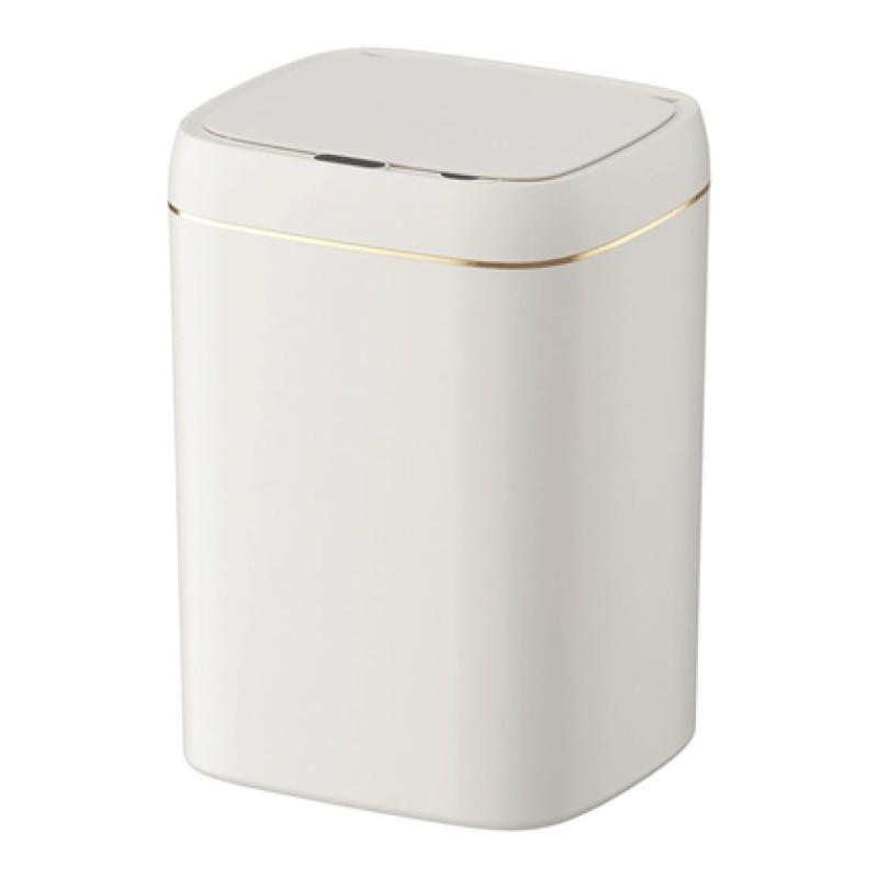 HOME USE HOME USE κάδος απορριμμάτων HUH-0188 με φωτοκύτταρο, 13lt, λευκός