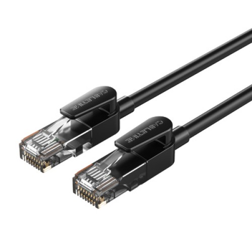 CABLETIME CABLETIME καλώδιο δικτύου CT-CAT6U, CAT 6 UTP, 250 MHz, CCA, 1m, μαύρο