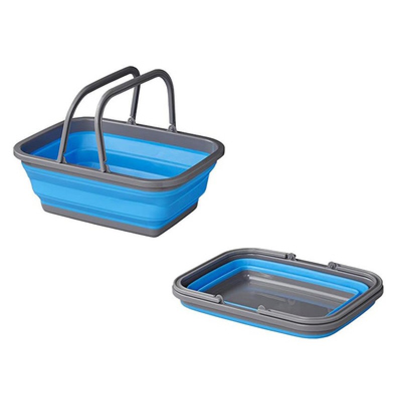 PROPLUS PROPLUS πτυσσόμενο καλάθι 370303, 9L, μπλε/γκρι