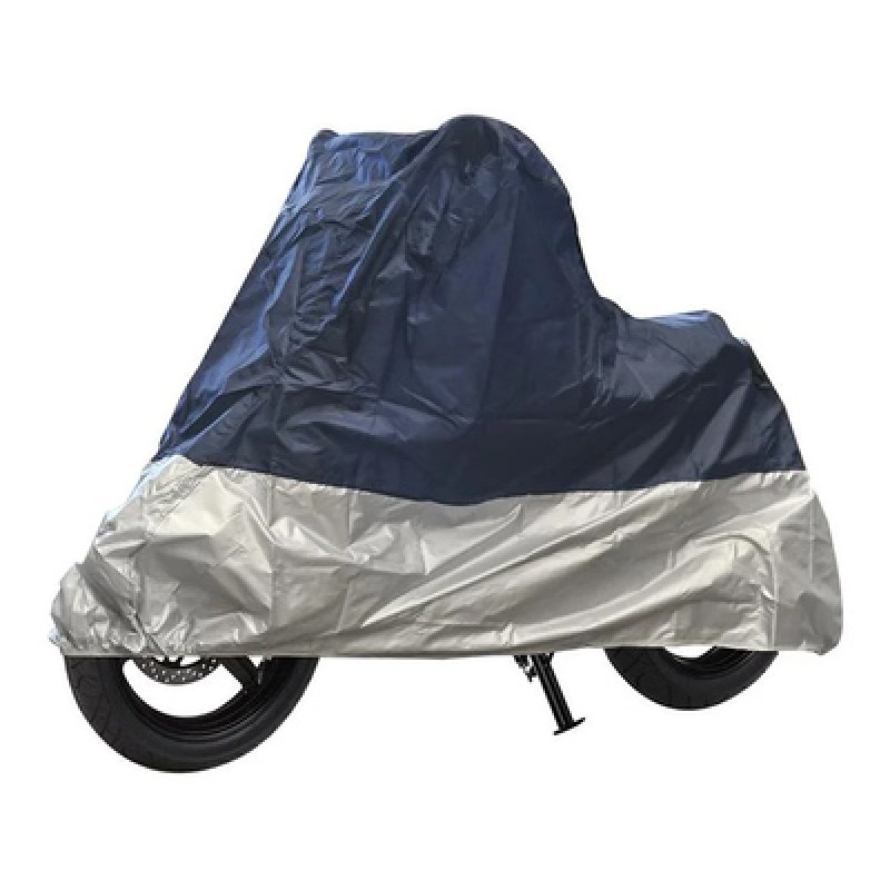 PROPLUS PROPLUS κουκούλα μηχανής 610257 με θήκη, XL 246x104x127cm, μπλε/ασημί