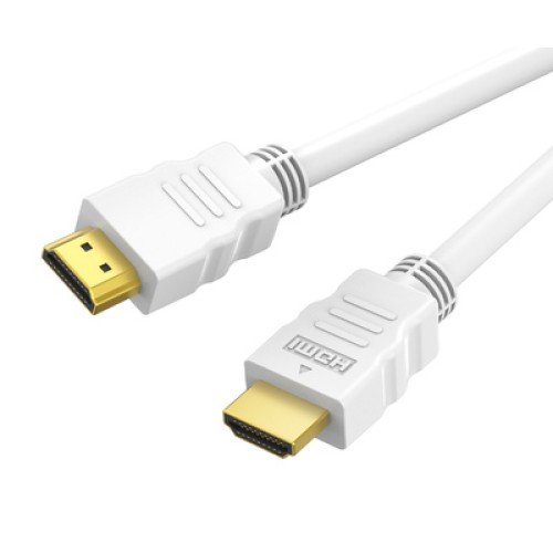 CABLETIME CABLETIME καλώδιο HDMI CT-HE19G με Ethernet, 4K/60Hz, 18 Gbps, 1m, λευκό