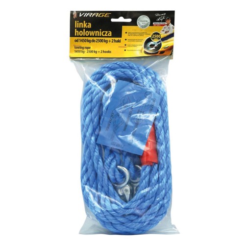 MOJE AUTO MOJE AUTO ιμάντας ρυμούλκησης αυτοκινήτου 94-033, 2500kg, 4m, μπλε