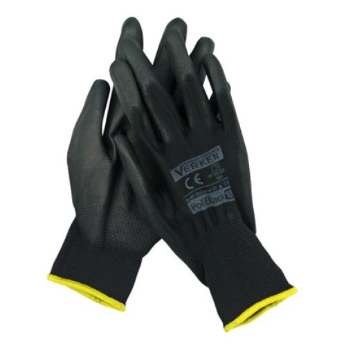 MOJE AUTO MOJE AUTO γάντια εργασίας 96-026, one size, μαύρο