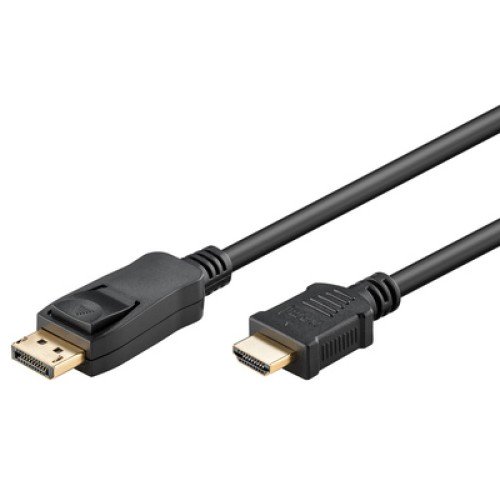 GOOBAY GOOBAY καλώδιο DisplayPort σε HDMI 64835, 4K/30Hz, 1m, μαύρο