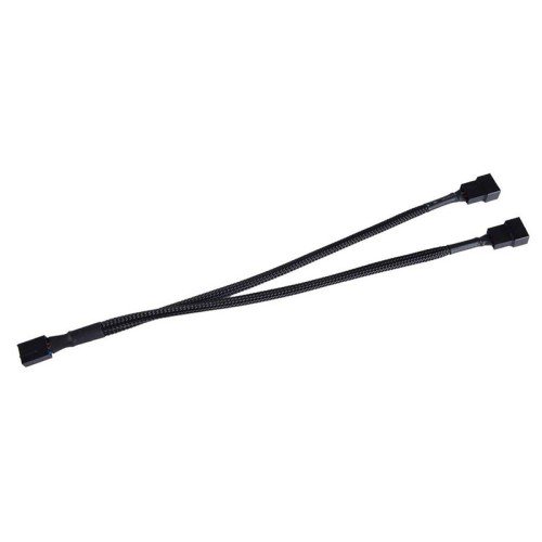 Powertech POWERTECH καλώδιο 4-pin pwm σε 2x 4-pin pwm CAB-W048, 0.15m, μαύρο