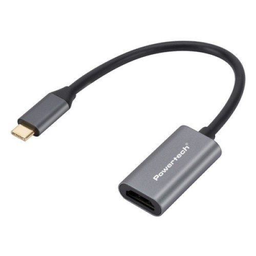 Powertech POWERTECH αντάπτορας USB-C σε HDMI CAB-UC086, 4K/60Hz, γκρι