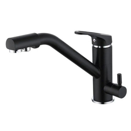 Bruno Μπαταρία Πάγκου Κουζίνας M54954-355H,Τρίοδη,Αναμεικτική Μαύρη