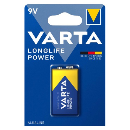 Varta VARTA αλκαλική μπαταρία Longlife Power, 9V, 1τμχ
