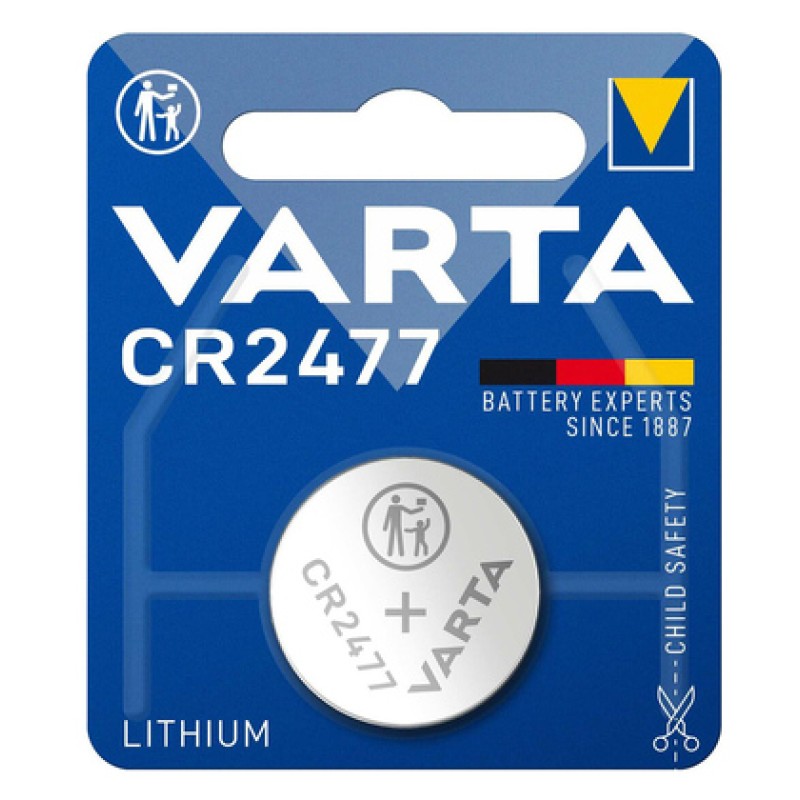 Varta VARTA μπαταρία λιθίου, CR2477, 3V, 1τμχ