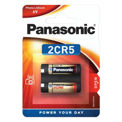 Panasonic PANASONIC μπαταρία λιθίου, 2CR5, 6V, 1τμχ