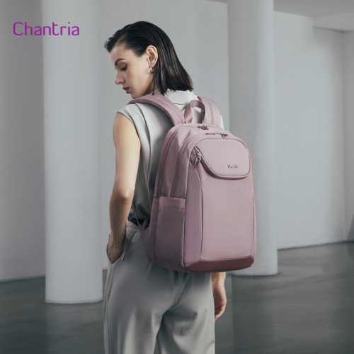 CHANTRIA CHANTRIA γυναικεία τσάντα πλάτης CB00638 με θήκη laptop 15.6