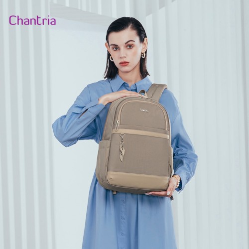 CHANTRIA CHANTRIA γυναικεία τσάντα πλάτης CB00648 με θήκη laptop 14