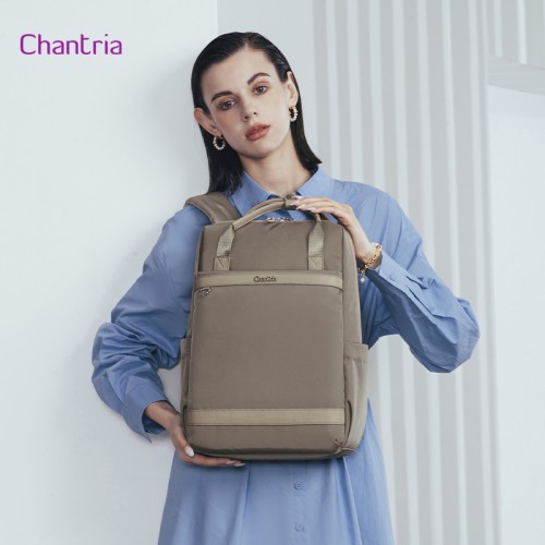 CHANTRIA CHANTRIA γυναικεία τσάντα πλάτης CB00639 με θήκη laptop 14