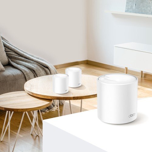 TP-Link TP-LINK Home Mesh Wi-Fi System Deco X60, 5400Mbps AX5400, Ver. 3.2, 2τμχ