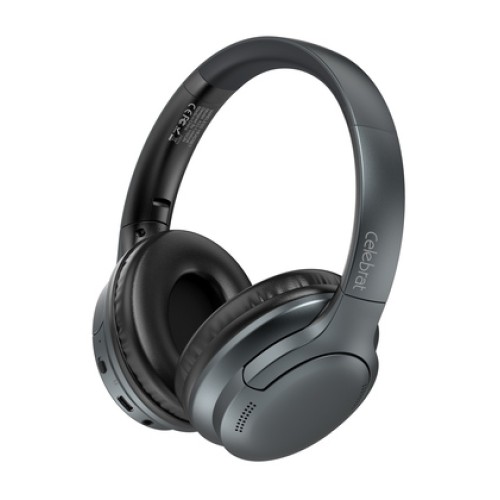 CELEBRAT CELEBRAT headphones A33, ασύρματα & ενσύρματα, ANC, 40mm, 300mAh, μαύρα
