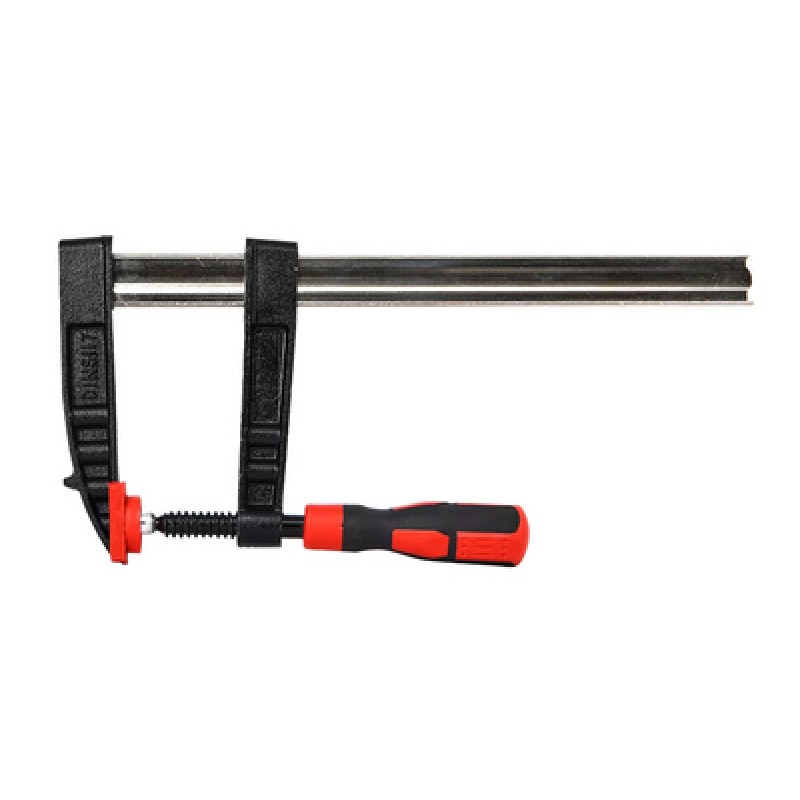 DELI DELI σφιγκτήρας τύπου F DL110830Z με μέγιστο άνοιγμα 300mm, heavy duty, μαύρος