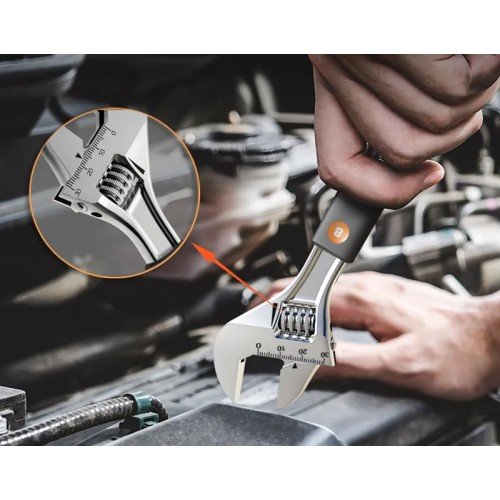 DELI DELI γαλλικό κλειδί HT1508C, ρυθμιζόμενο 0-30mm, 200mm