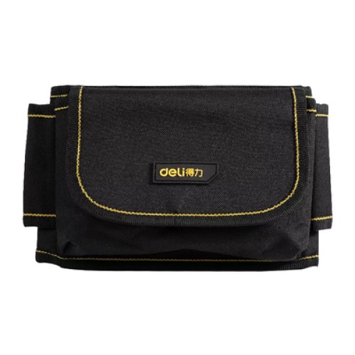 DELI DELI εργαλειοθήκη μέσης DL5864, υφασμάτινη, 60x14.5x5cm, μαύρη