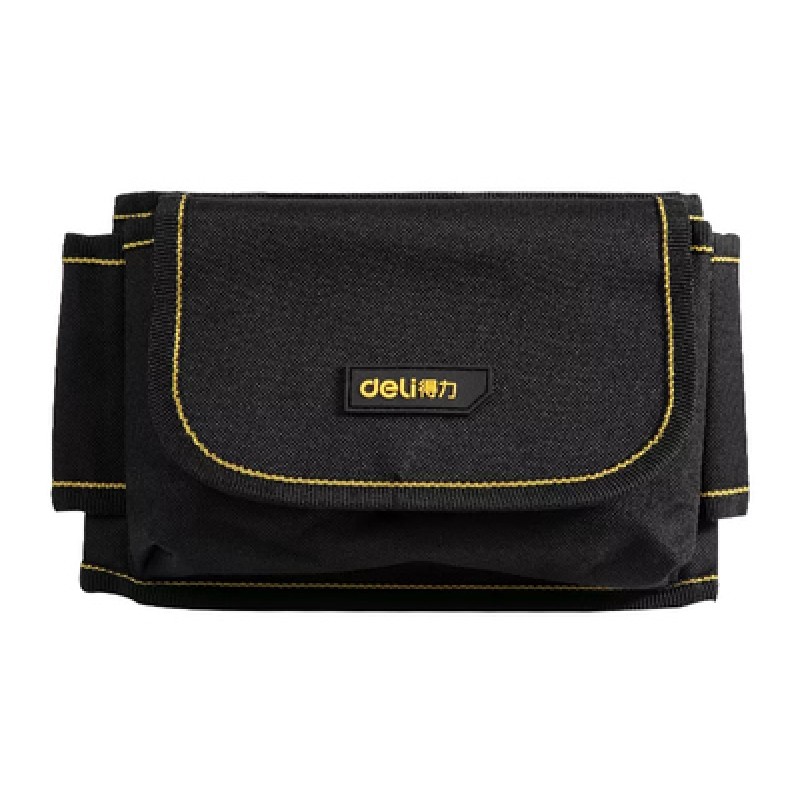 DELI DELI εργαλειοθήκη μέσης DL5864, υφασμάτινη, 60x14.5x5cm, μαύρη