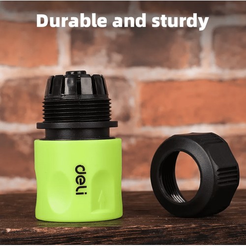 DELI DELI ταχυσύνδεσμος για λάστιχο DL8793 με water stop, 1/2