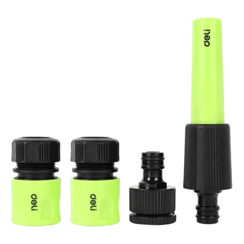 DELI DELI σετ εκτοξευτής νερού DL8798 με ρακόρ & ταχυσυνδέσμους, 1/2