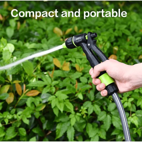 DELI DELI πιστόλι νερού DL8757 με 3 λειτουργίες ψεκασμού, 3/4