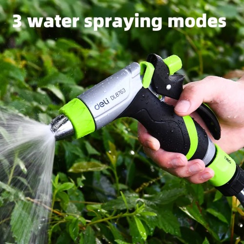 DELI DELI πιστόλι νερού DL8763 με 3 λειτουργίες ψεκασμού, 3/4