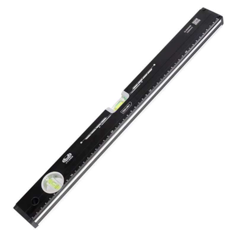 DELI DELI αλφάδι DL290500B με 2 μάτια & χάρακα, 50cm