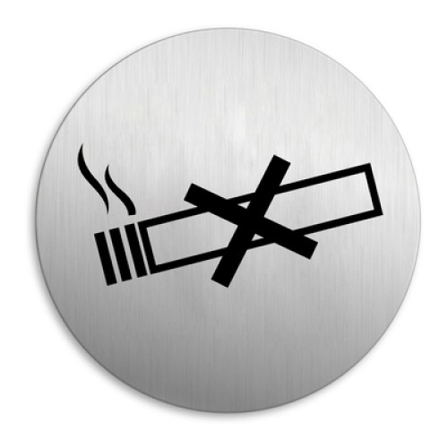 SEILFLECHTER SEILFLECHTER πινακίδα απαγόρευσης καπνίσματος 972093, αυτοκόλλητη, Φ75mm