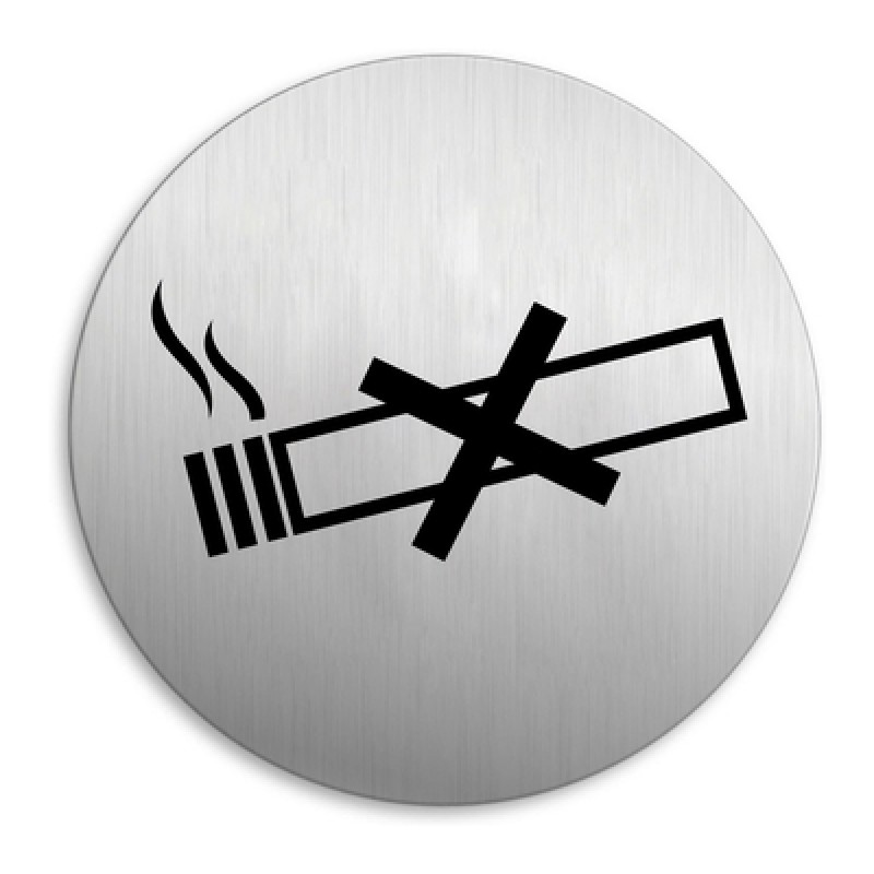 SEILFLECHTER SEILFLECHTER πινακίδα απαγόρευσης καπνίσματος 972093, αυτοκόλλητη, Φ75mm