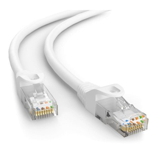 Powertech POWERTECH καλώδιο δικτύου CAB-N358, Cat 5e U/UTP, CCA, 100Hz, 5m, λευκό